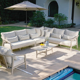 Classic Home Aria Outdoor 4Pc Sectional Gray Model 53051460